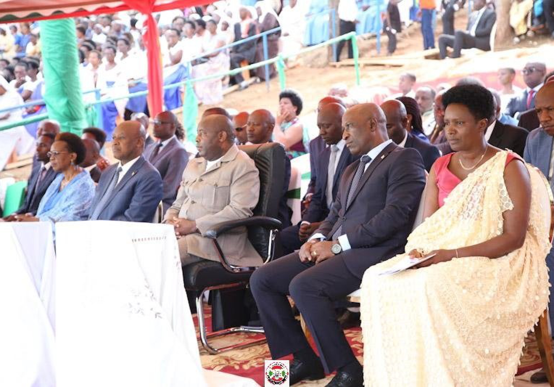 L'Ombudsman était au Sanctuaire Marial de Mugera à Gitega dans une messe eucharistique en présence du Chef de l'État S.E. Evariste Ndayishimiye.
